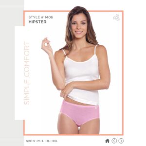 Jockey Hipster Panty - Style 1406 (Pack of 3)