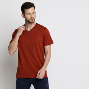 Van Heusen V Neck Cotton T-shirt - Style 60001