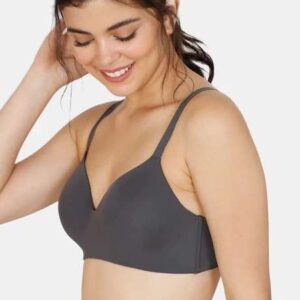 Zivame Wonder Wire Padded Wired 3/4th Coverage T-Shirt Bra - PY1029